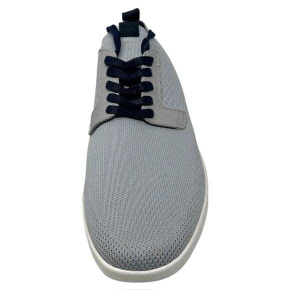 Wolf and Shepherd Men's SwiftKnit Lightweight Knit Mesh Shoes in Light Grey - Picture 5 of 7